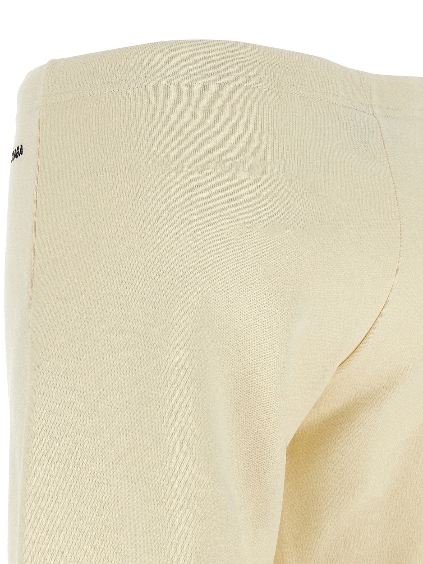Balenciaga White Cotton Flared Pants