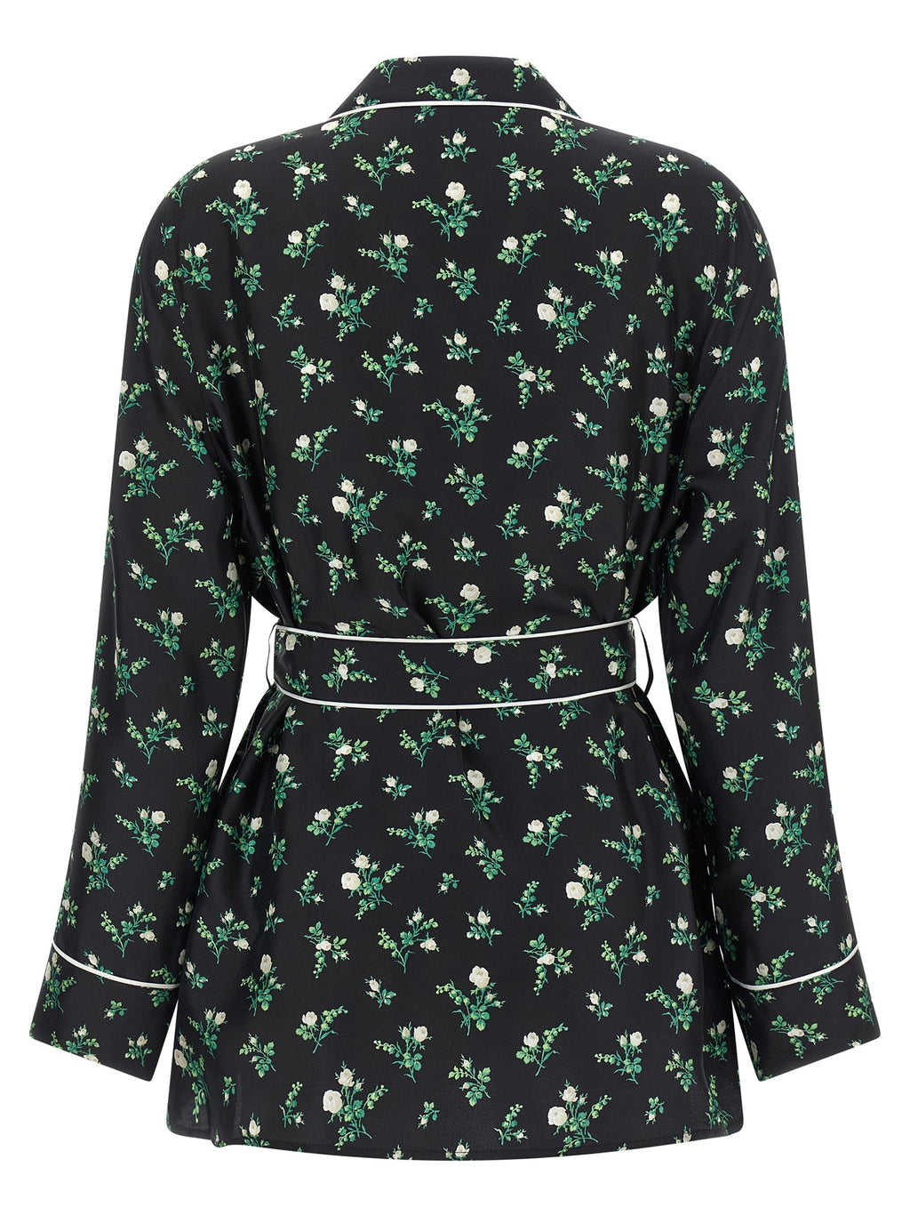 Dolce & Gabbana Black Silk Blouse