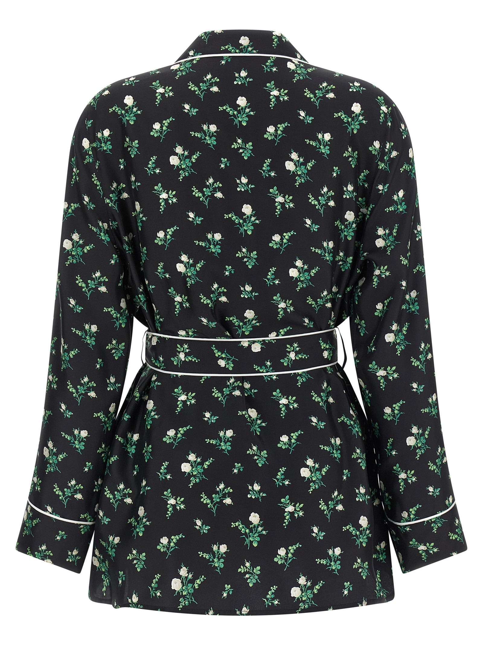 Dolce & Gabbana Black Silk Blouse