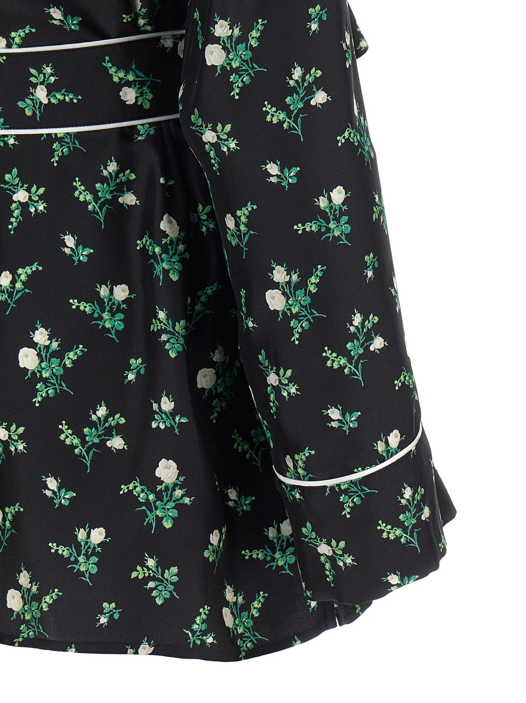 Dolce & Gabbana Black Silk Blouse