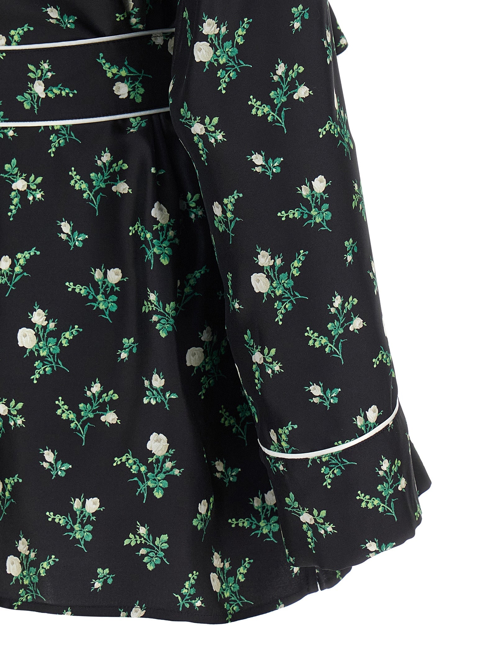 Dolce & Gabbana Black Silk Blouse
