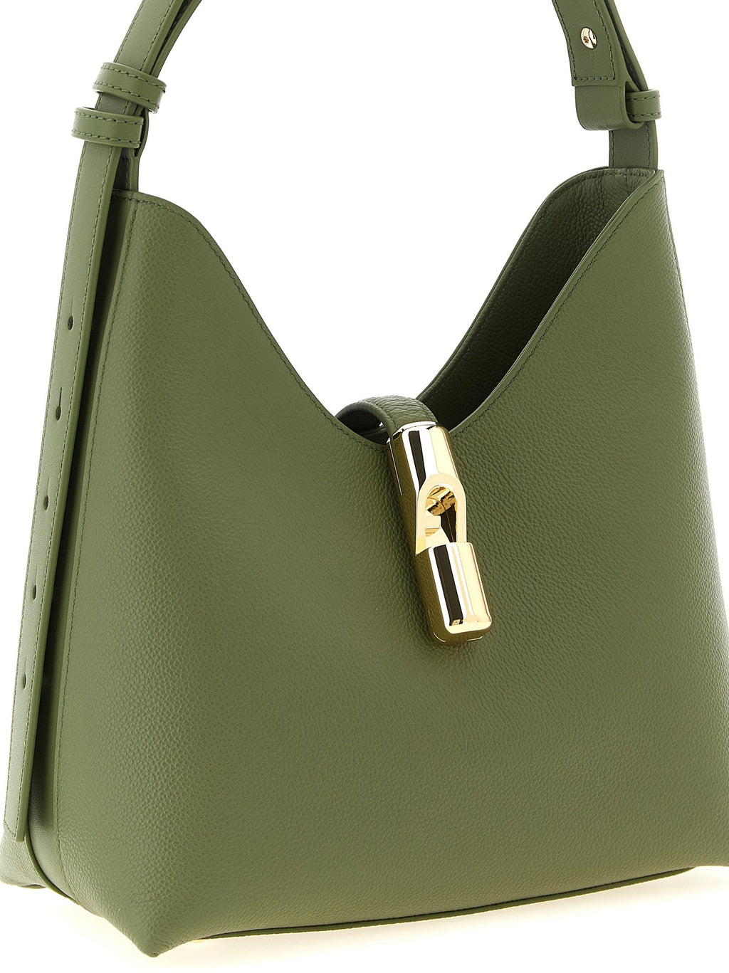 Furla Bicolor Calfskin Shoulder Bag