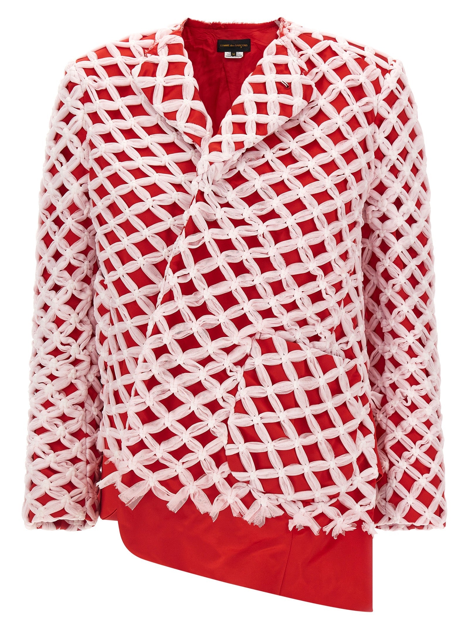 Comme Des Garçons Multicolor Polyester Blazer
