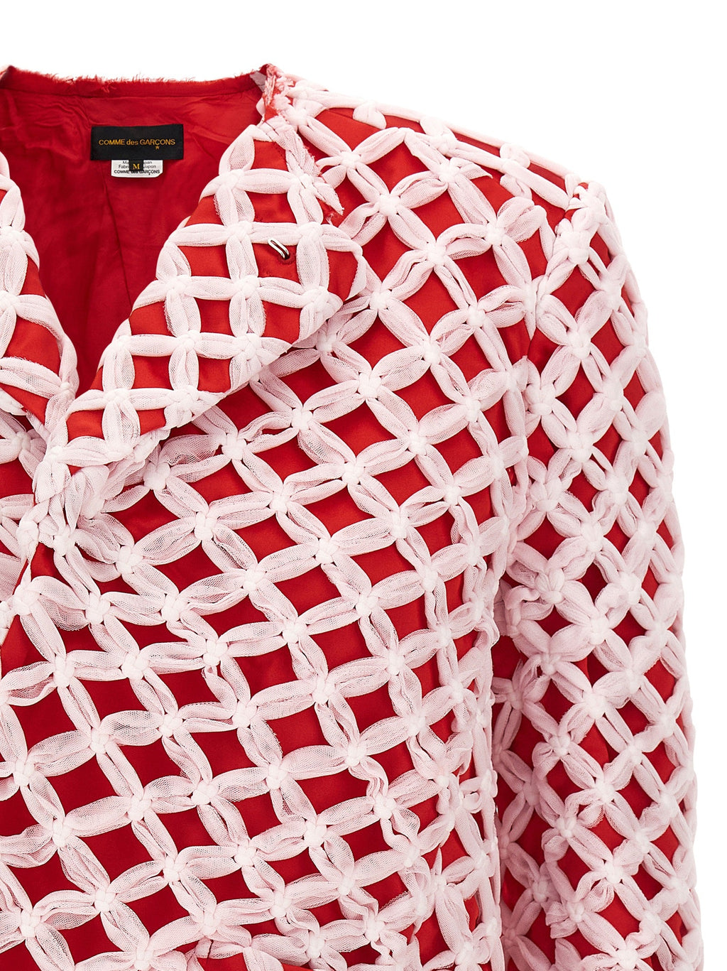 Comme Des Garçons Multicolor Polyester Blazer