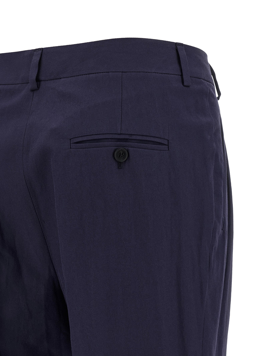 Alberto Biani Blue Cotton Pants