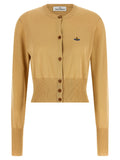 Vivienne Westwood Beige Cotton Cardigan