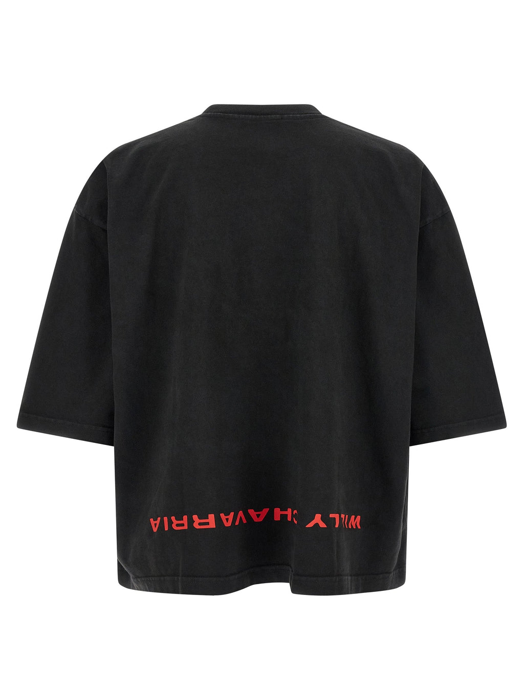 WILLY CHAVARRIA Black Cotton T-Shirt