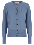 Vivienne Westwood Blue Cotton Cardigan