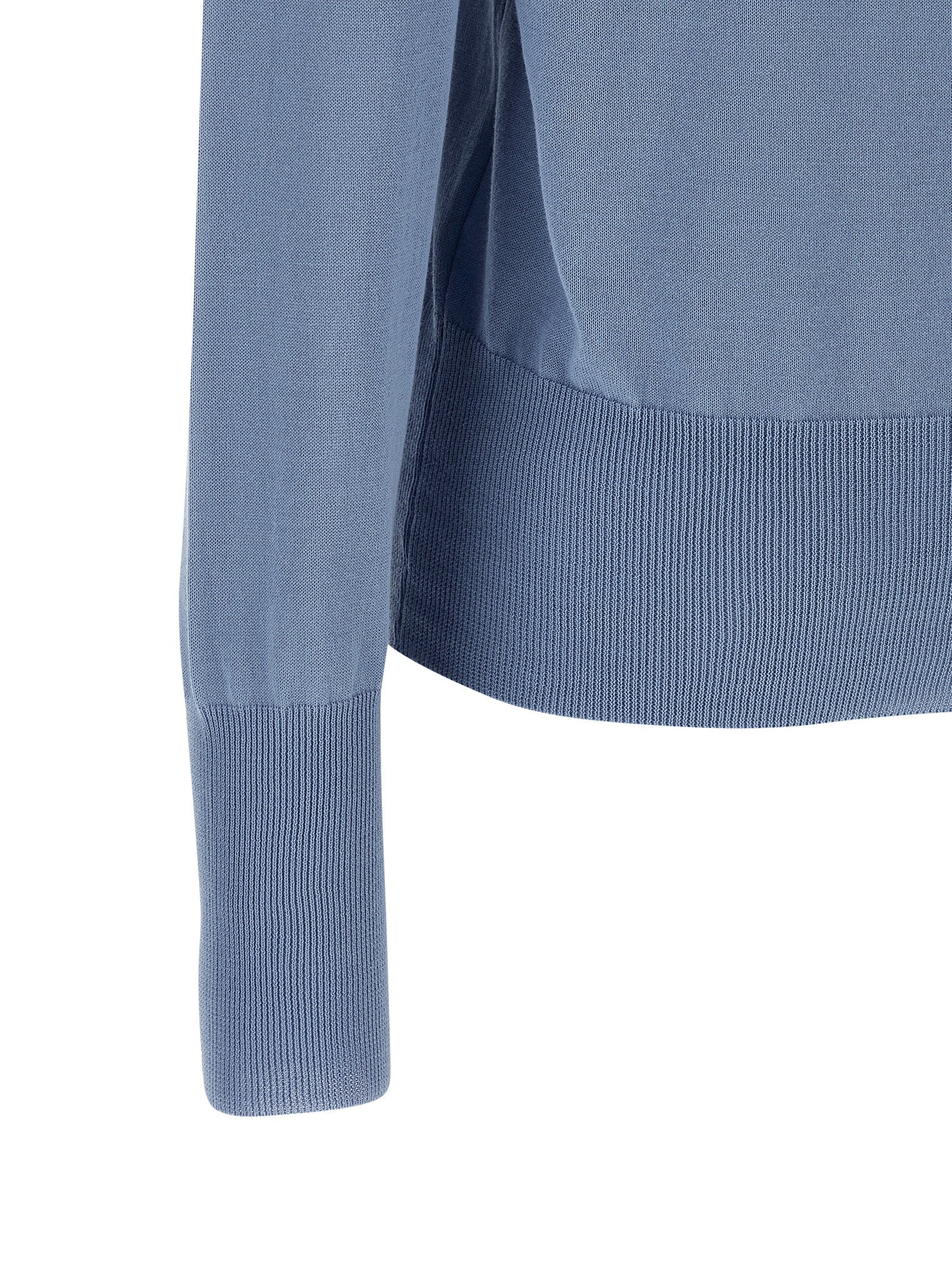 Vivienne Westwood Blue Cotton Cardigan