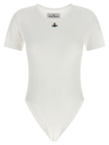 Vivienne Westwood White Cotton Bodysuit