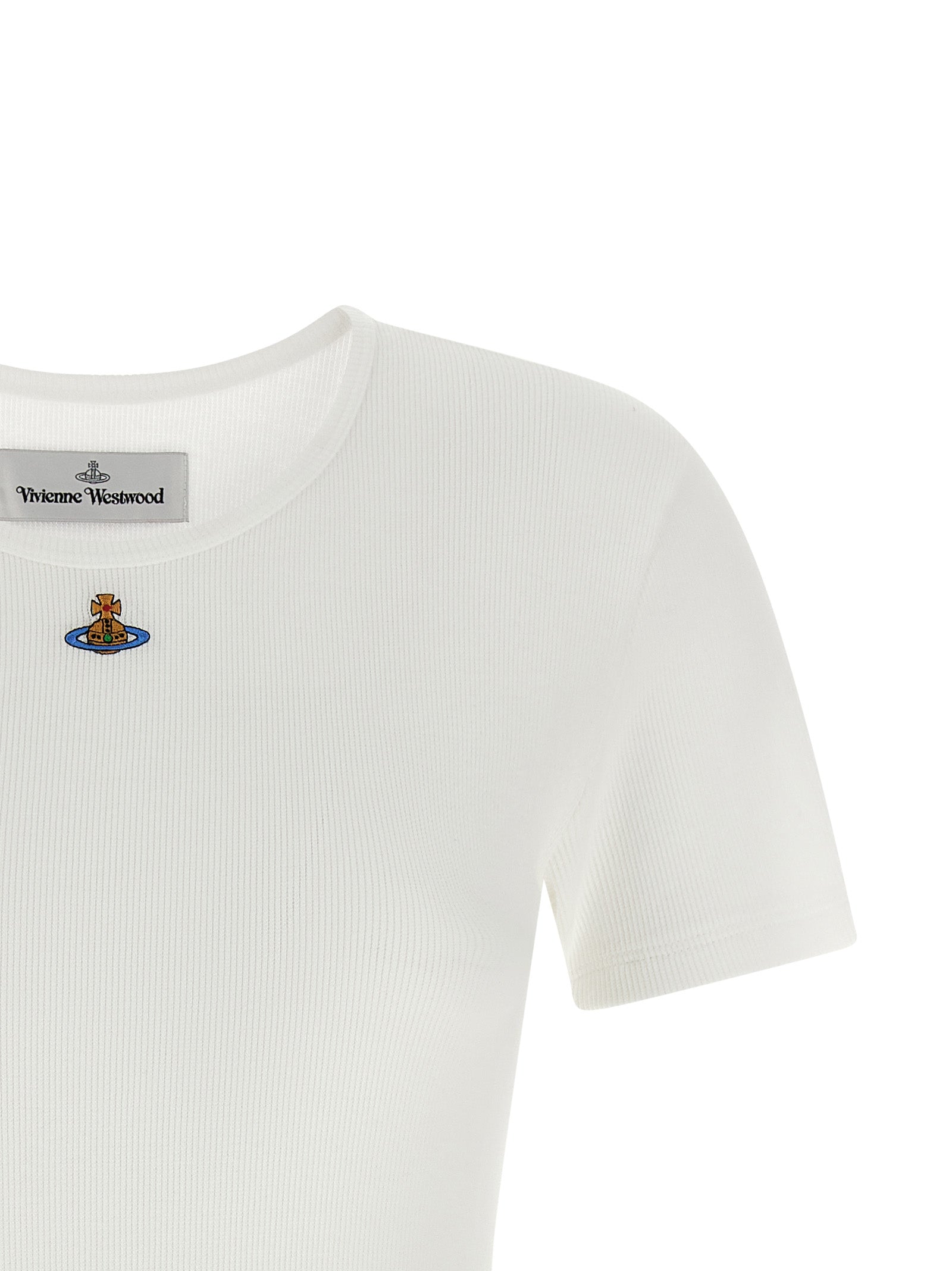 Vivienne Westwood White Cotton Bodysuit