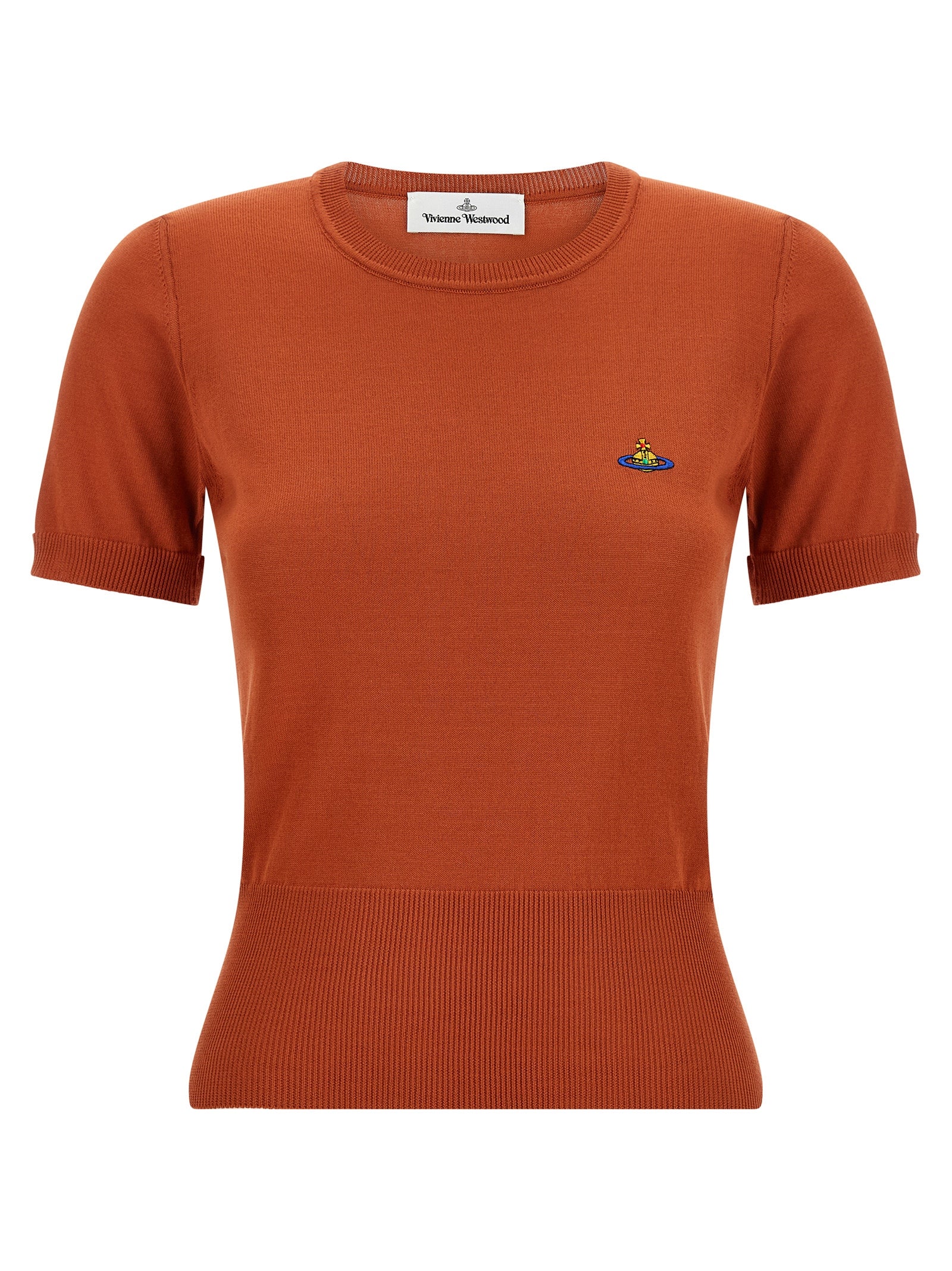 Vivienne Westwood Orange Cotton T-Shirt