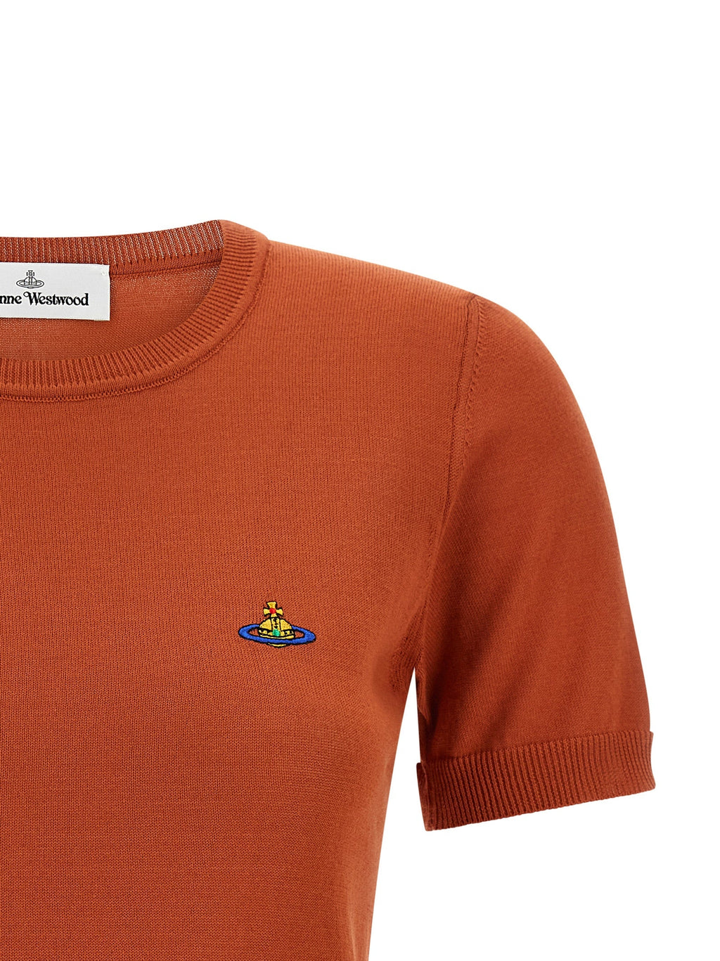 Vivienne Westwood Orange Cotton T-Shirt