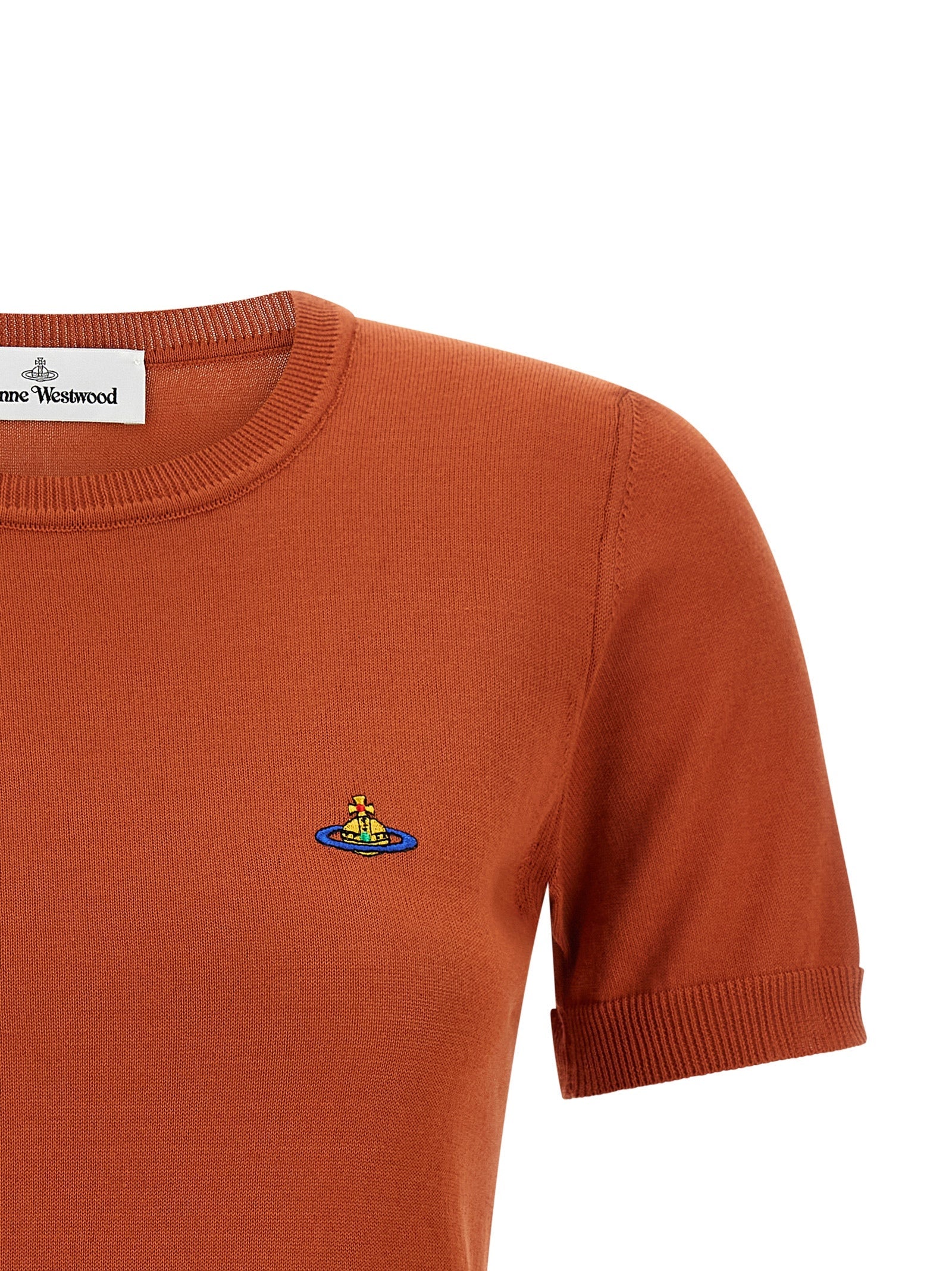 Vivienne Westwood Orange Cotton T-Shirt