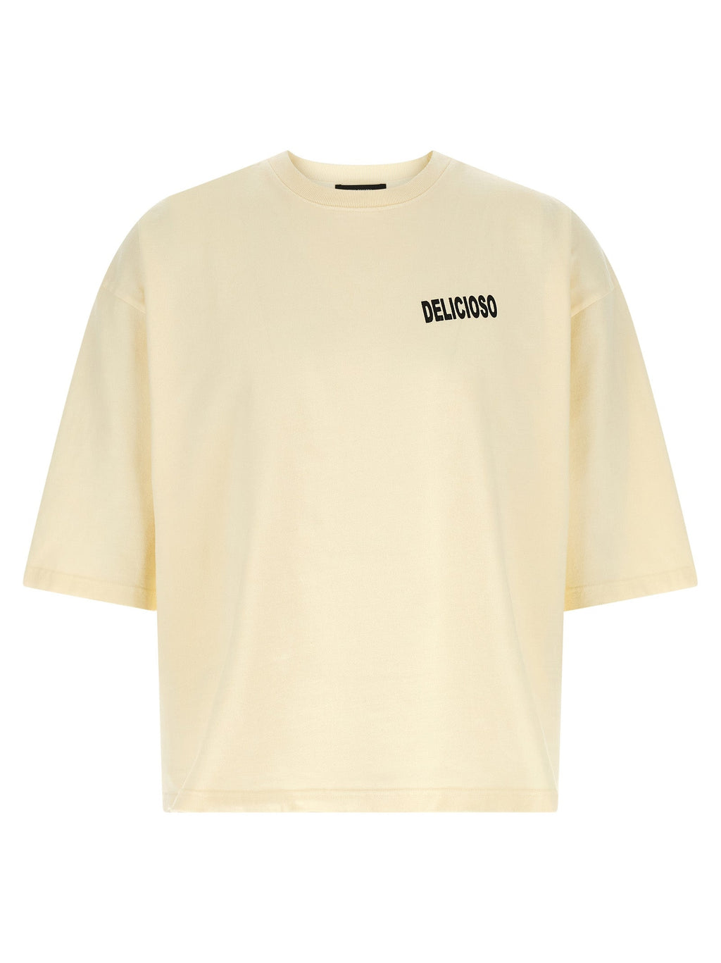 WILLY CHAVARRIA Bicolor Cotton T-Shirt