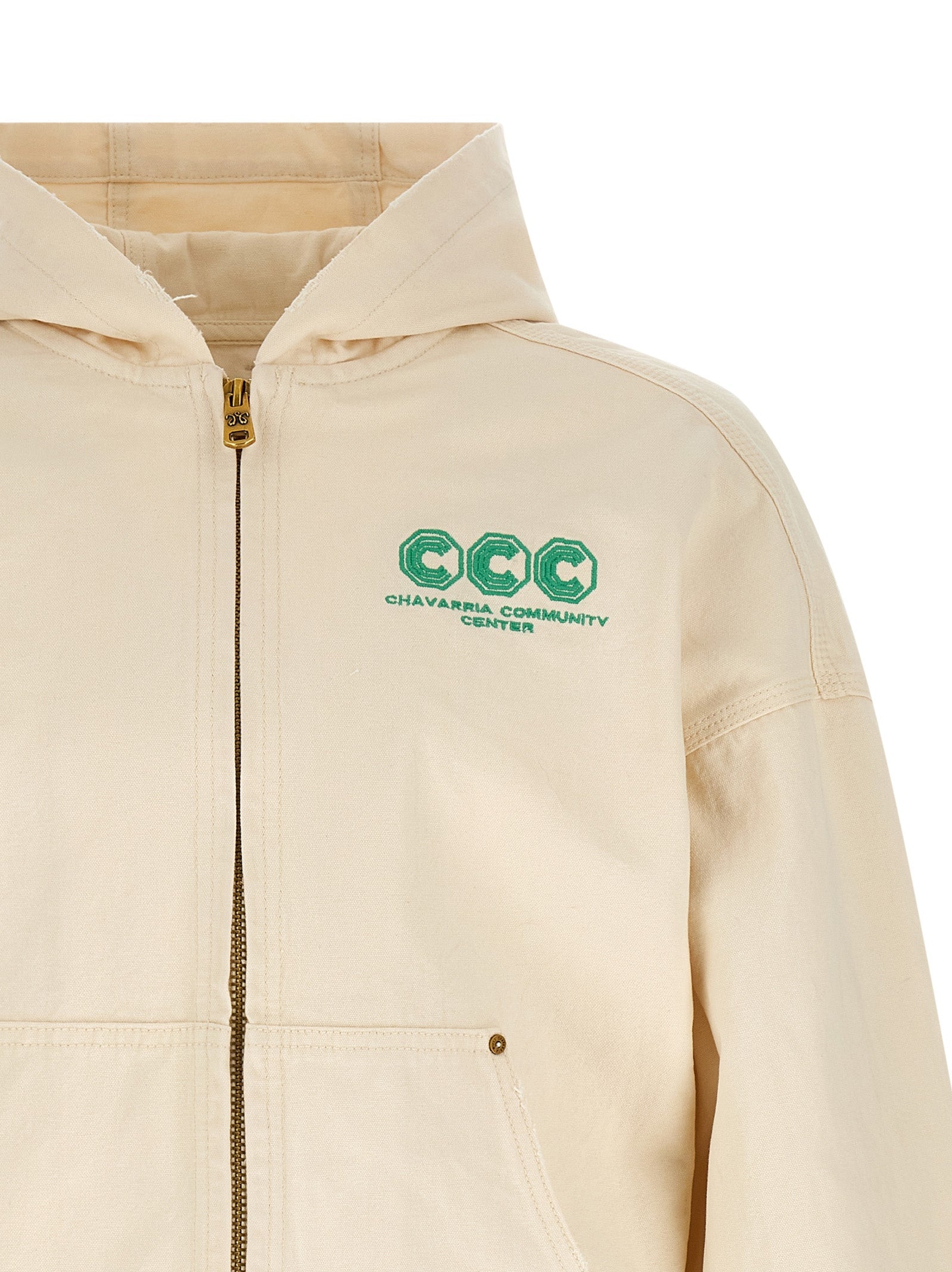 WILLY CHAVARRIA Bicolor Cotton Sweatshirt