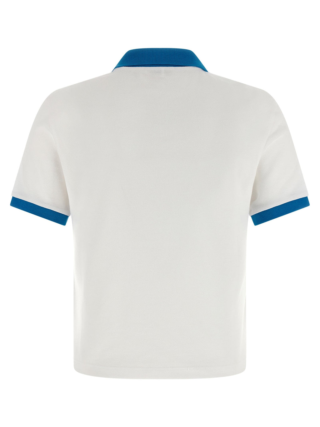 Versace Blue Cotton Polo Shirt