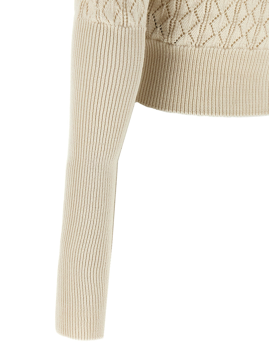 Vivienne Westwood Beige Cotton Cardigan