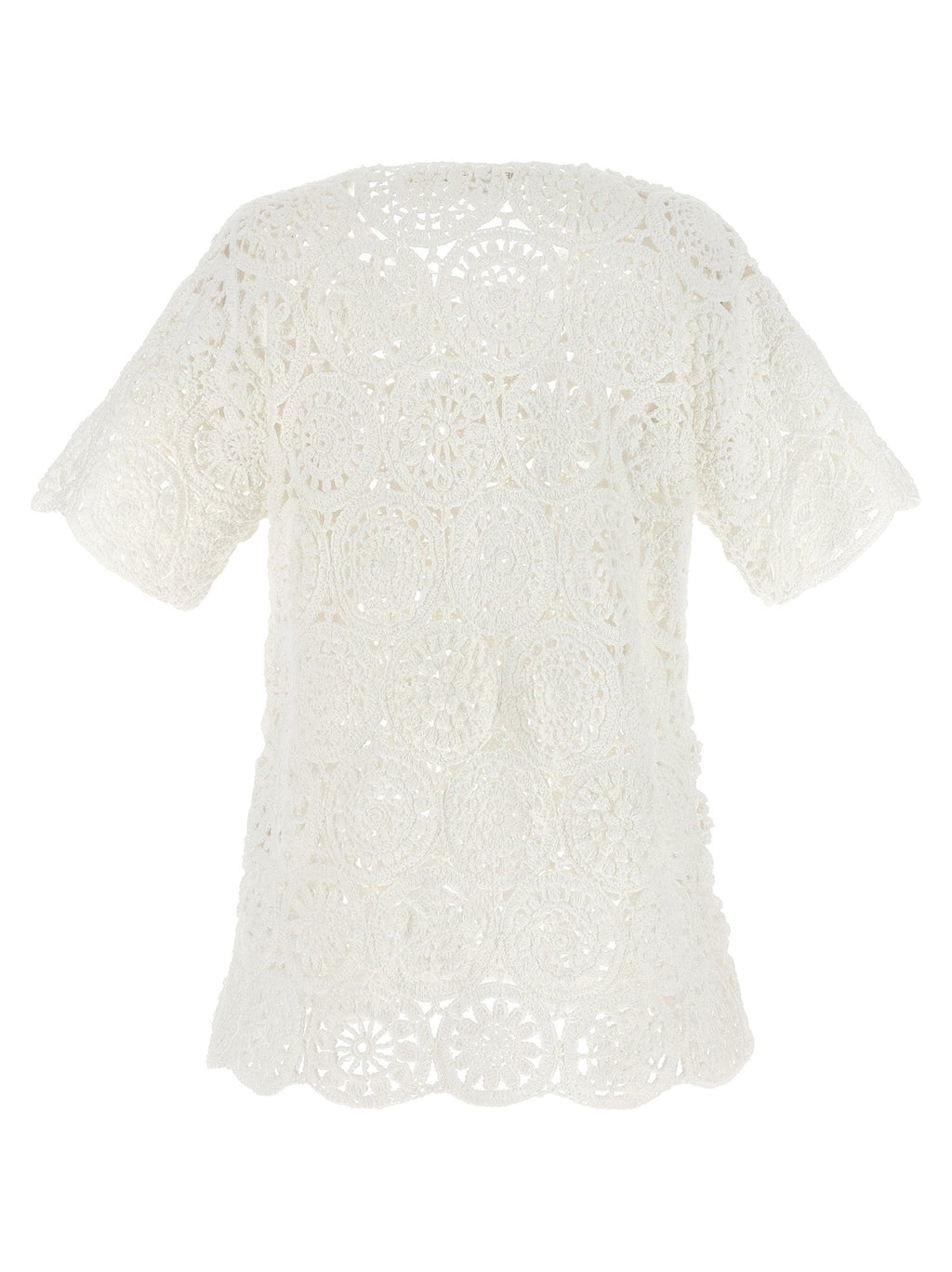 Comme Des Garçons White Cotton T-Shirt