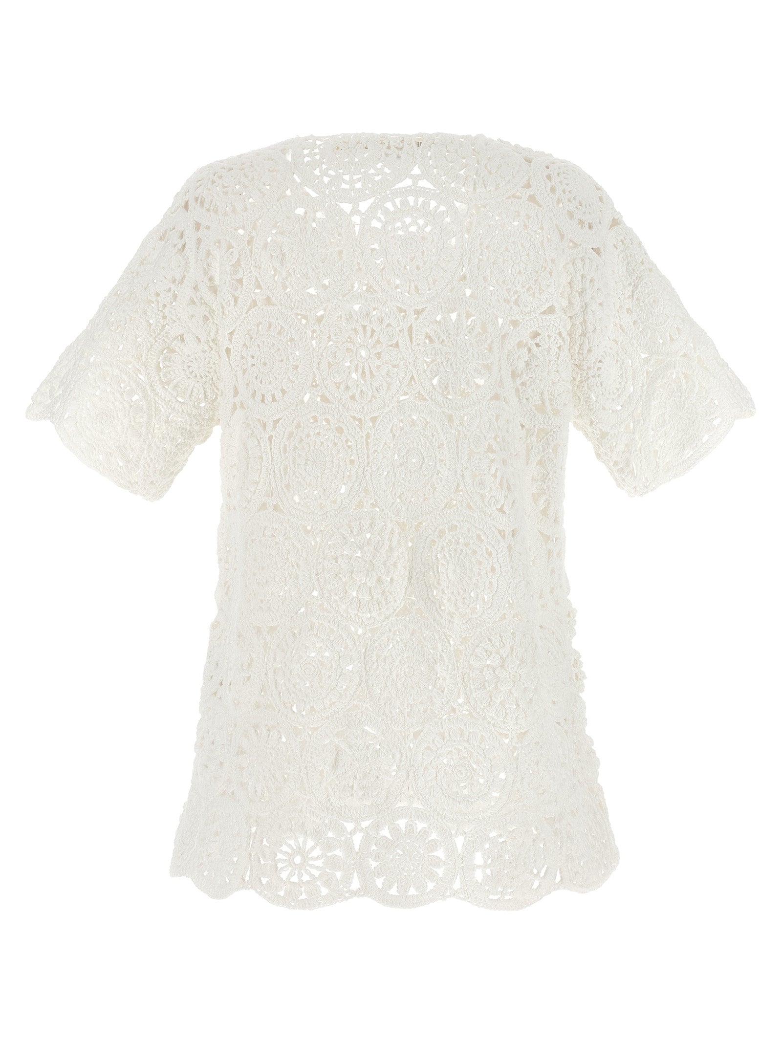 Comme Des Garçons White Cotton T-Shirt