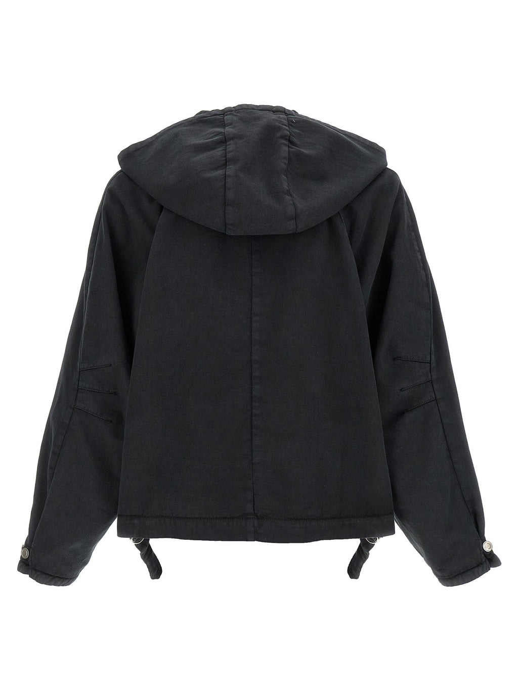 Namacheko Black Cotton Shell Jacket