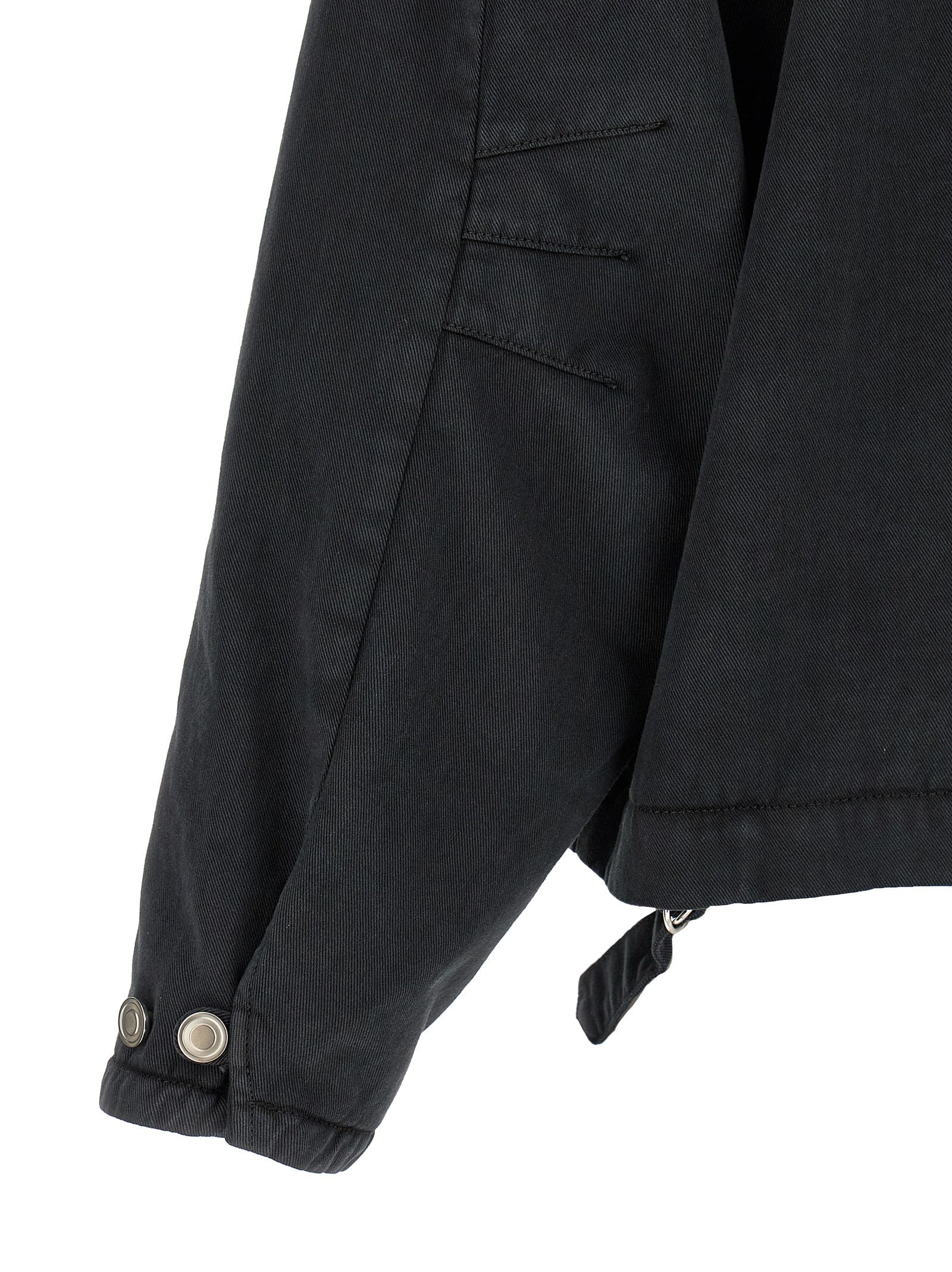 Namacheko Black Cotton Shell Jacket