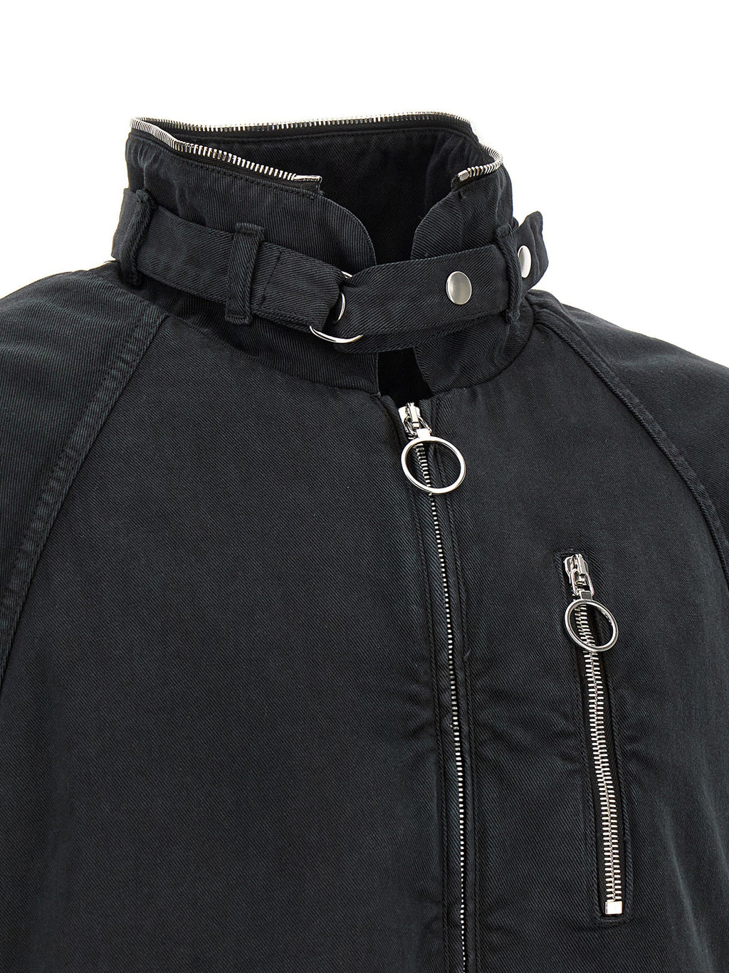Namacheko Black Cotton Shell Jacket