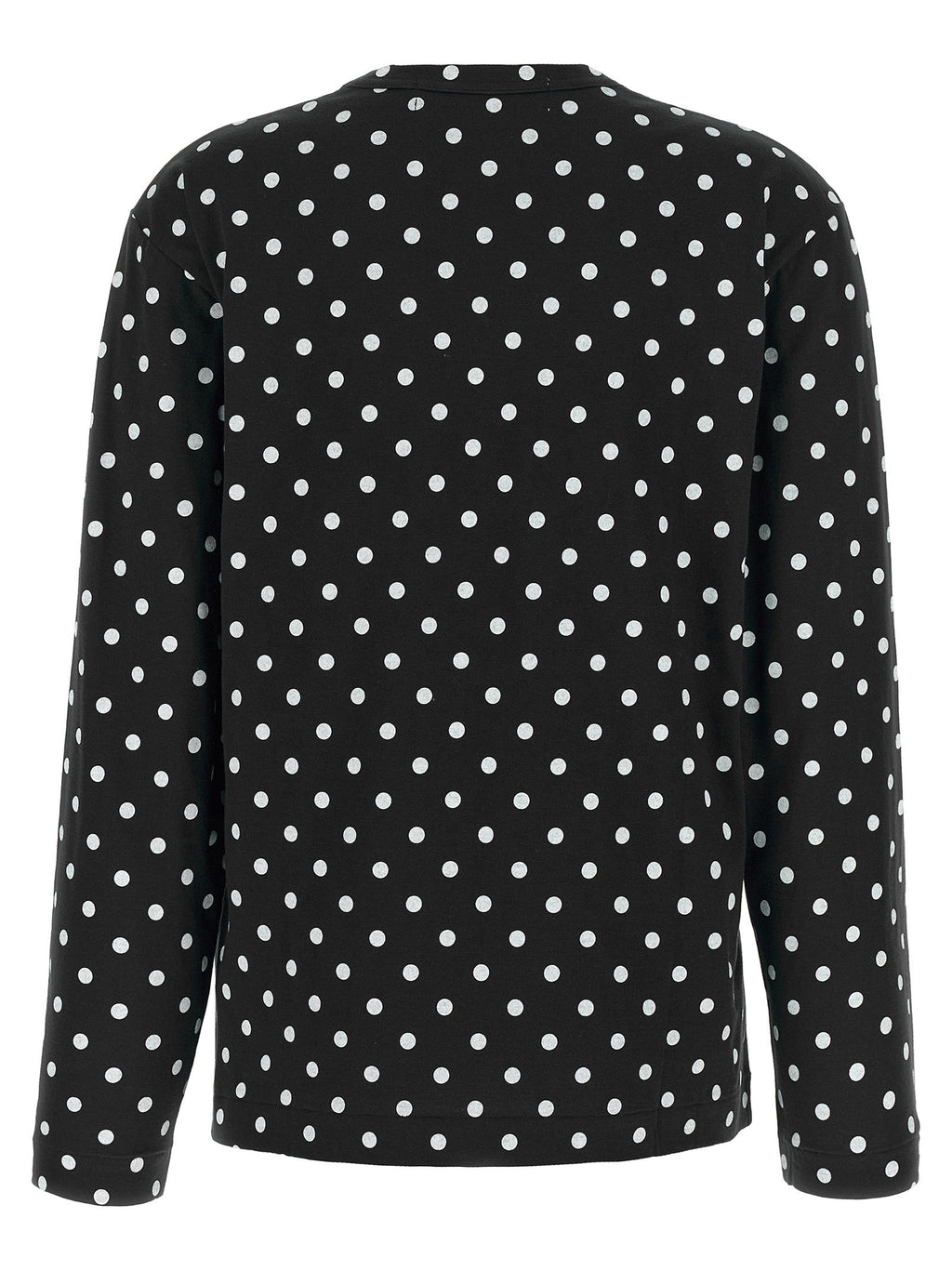Comme Des Garçons Play Black Cotton Long Sleeve T-Shirt