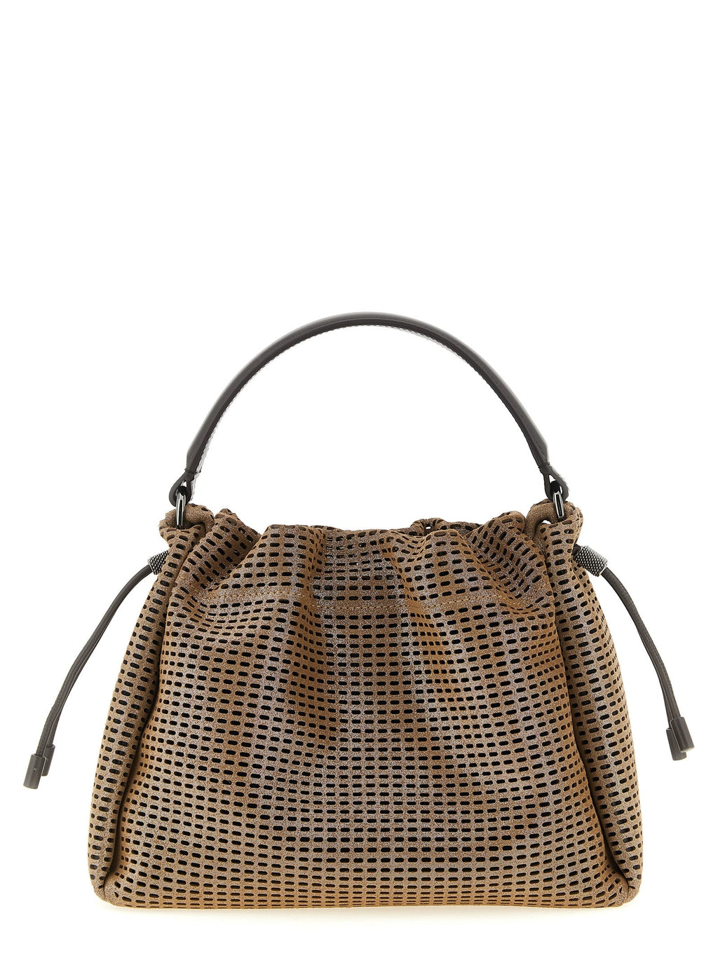 Brunello Cucinelli Brown Calfskin Handbag