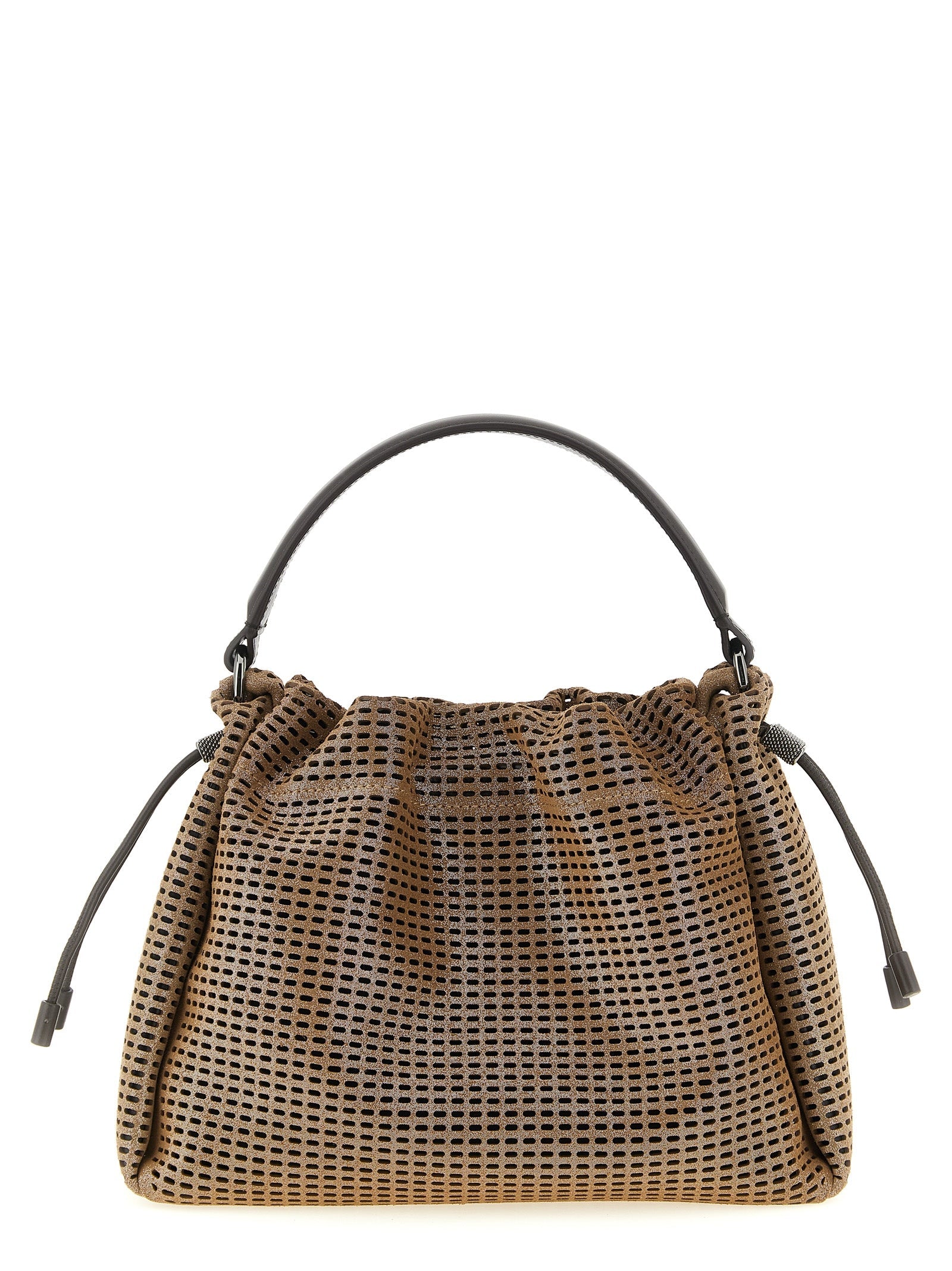 Brunello Cucinelli Brown Calfskin Handbag