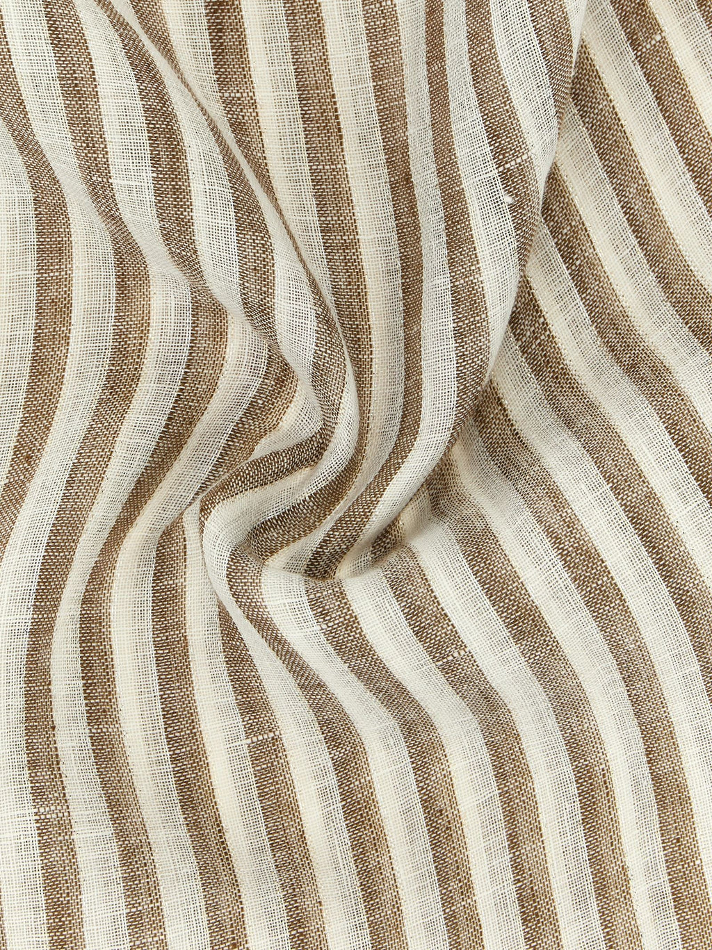 Brunello Cucinelli Brown Linen Scarf
