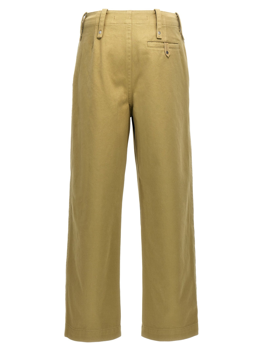 Burberry Beige Cotton Casual Pants