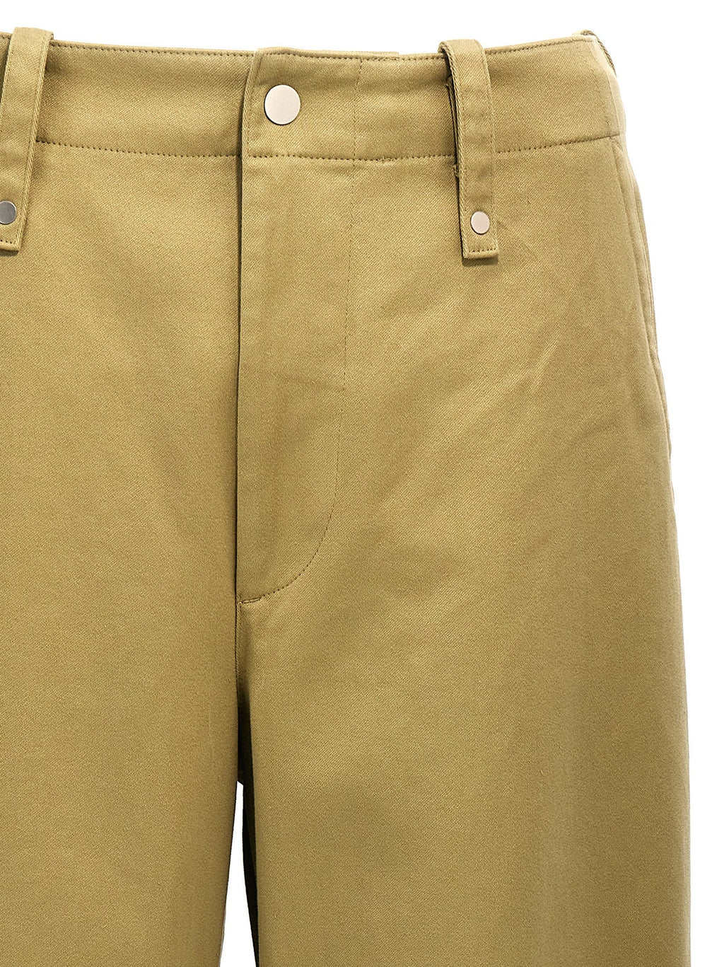 Burberry Beige Cotton Casual Pants