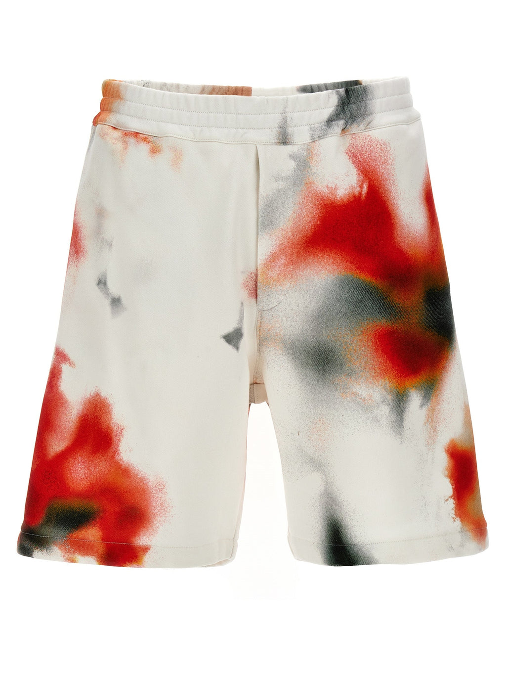 Alexander McQueen Multicolor Cotton Bermuda Shorts