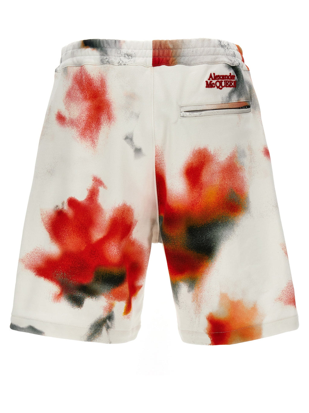 Alexander McQueen Multicolor Cotton Bermuda Shorts
