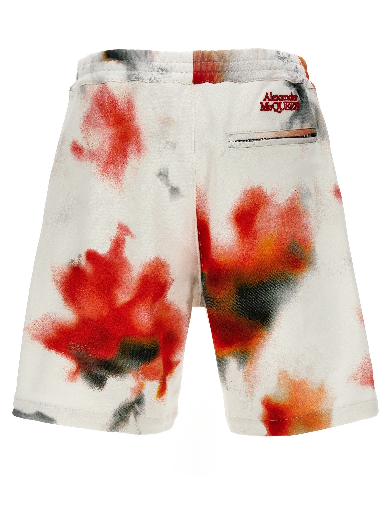 Alexander McQueen Multicolor Cotton Bermuda Shorts