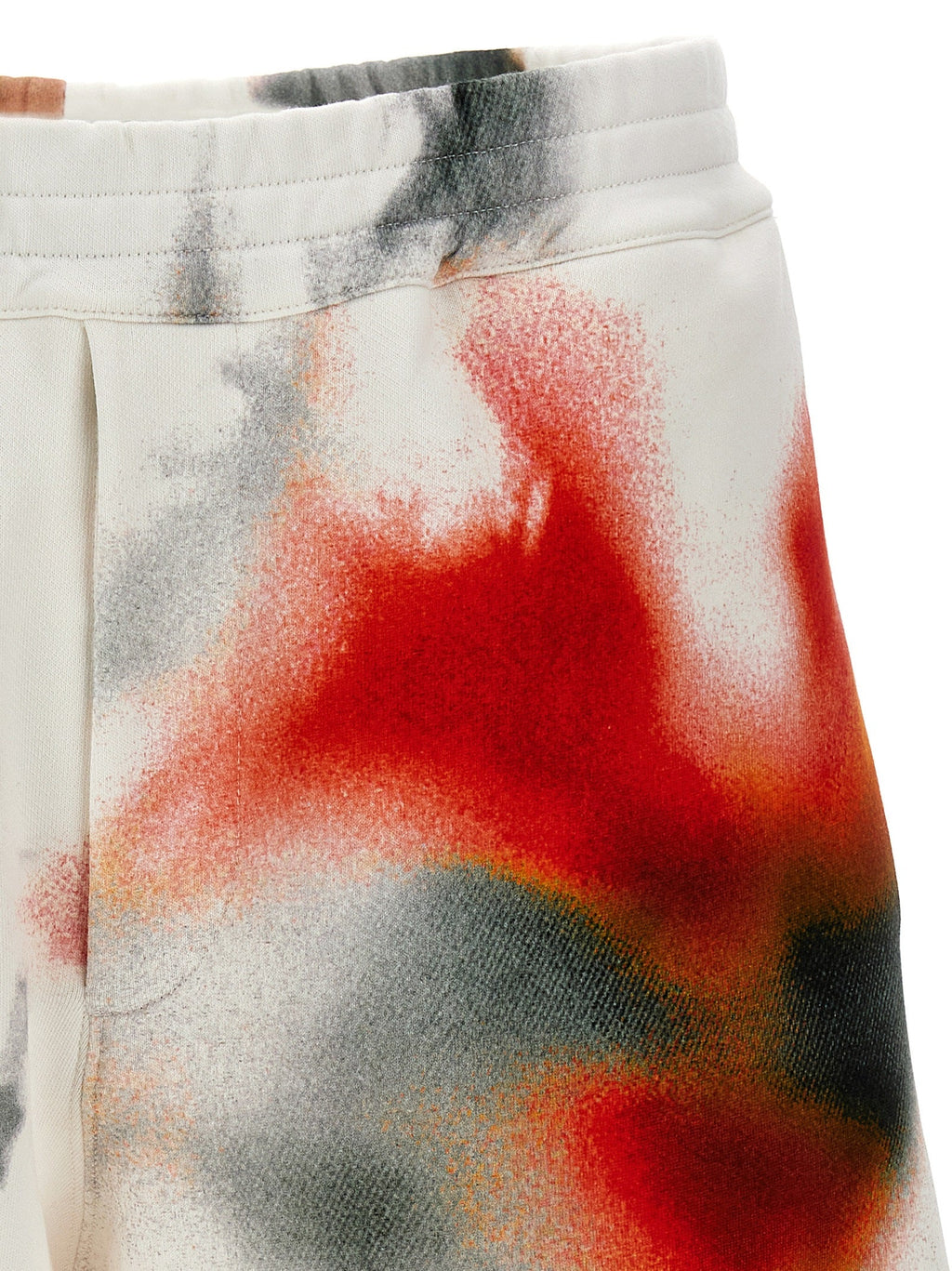 Alexander McQueen Multicolor Cotton Bermuda Shorts