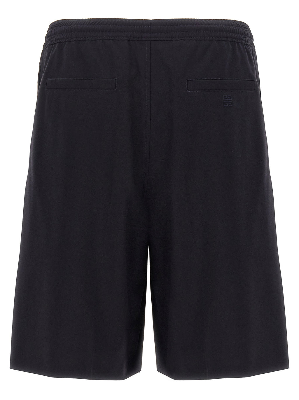 Givenchy Blue Elastane Bermuda Shorts