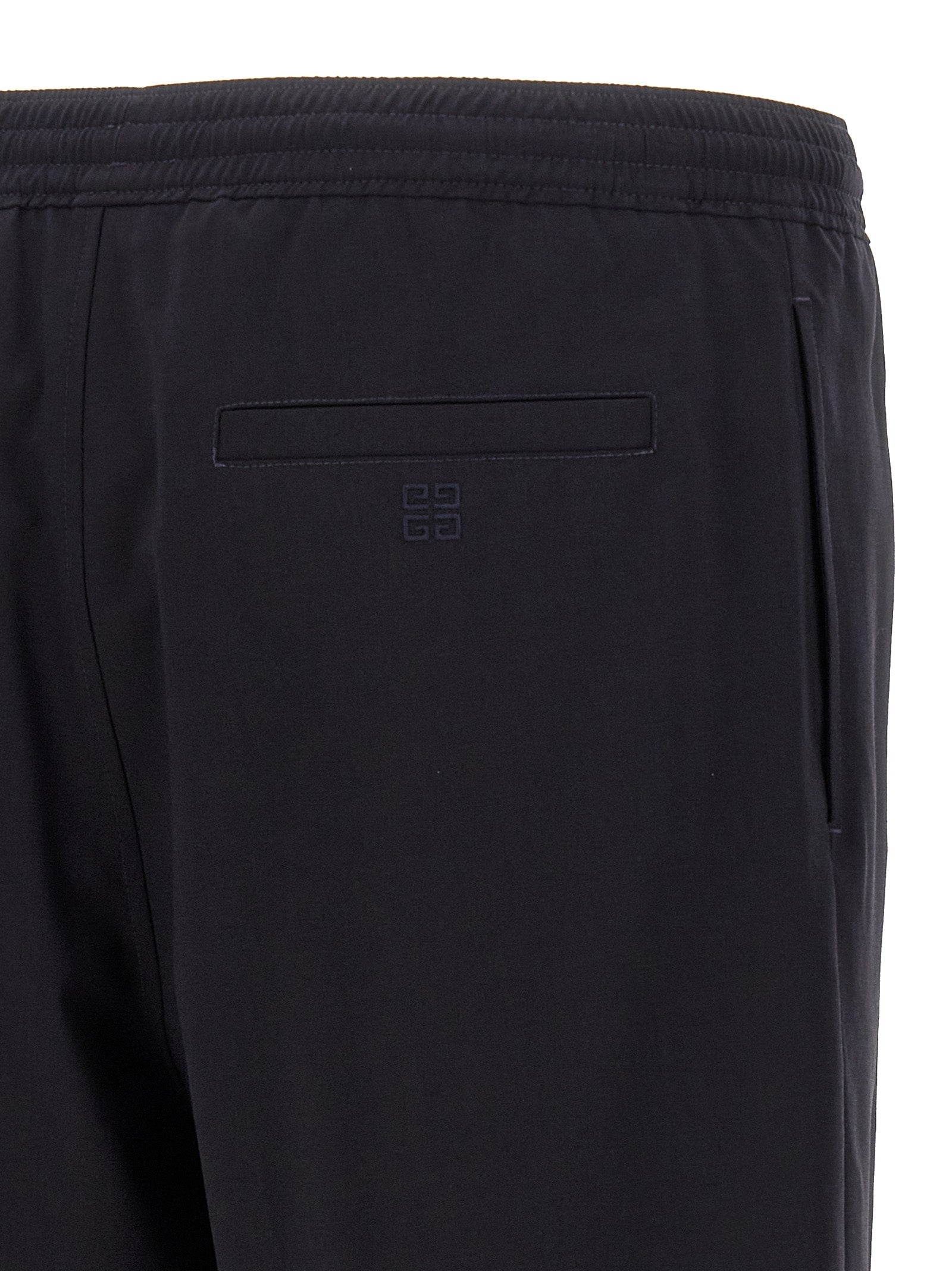 Givenchy Blue Elastane Bermuda Shorts