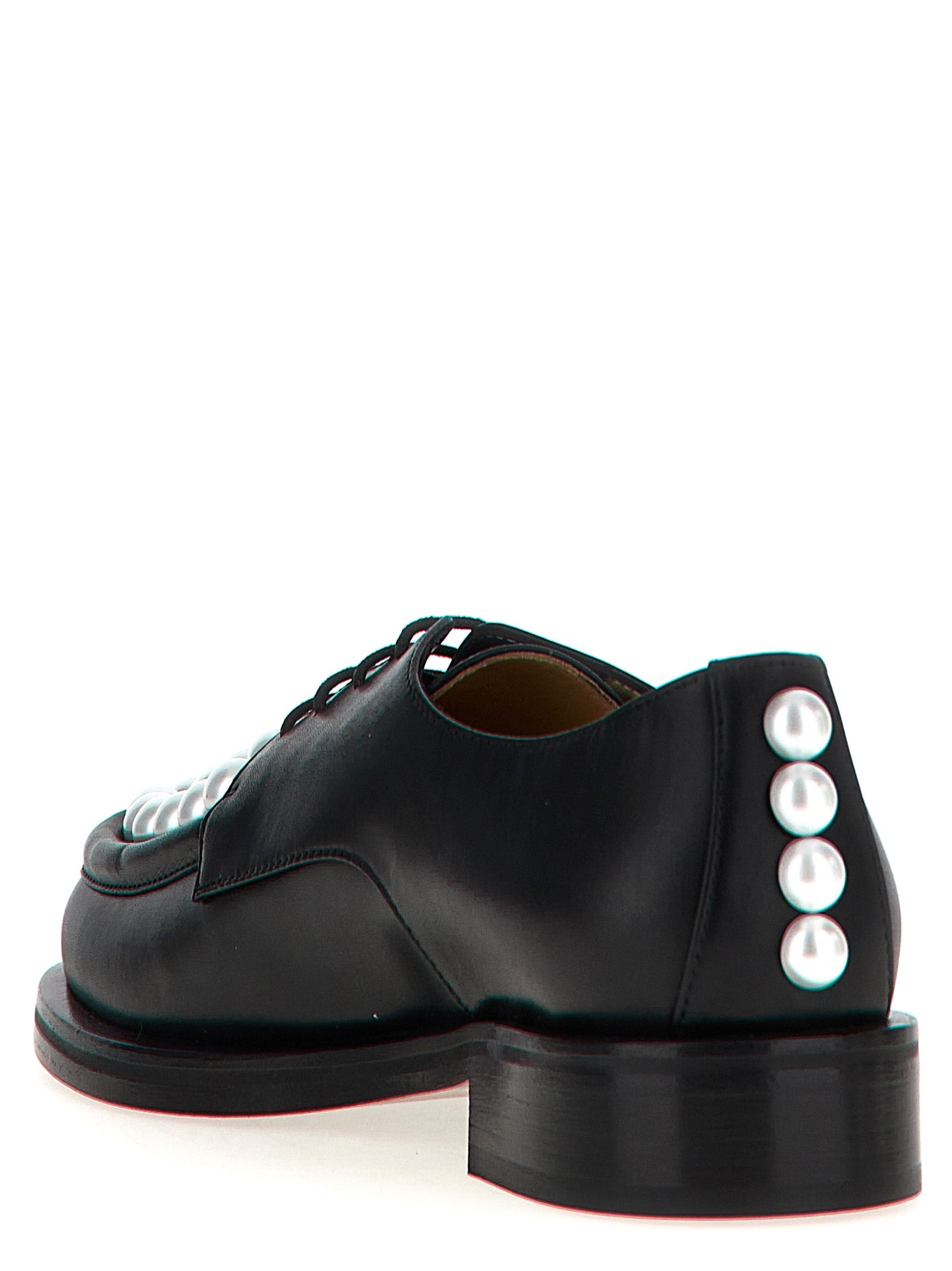 MACH & MACH Bicolor Calfskin Oxfords And Derbies