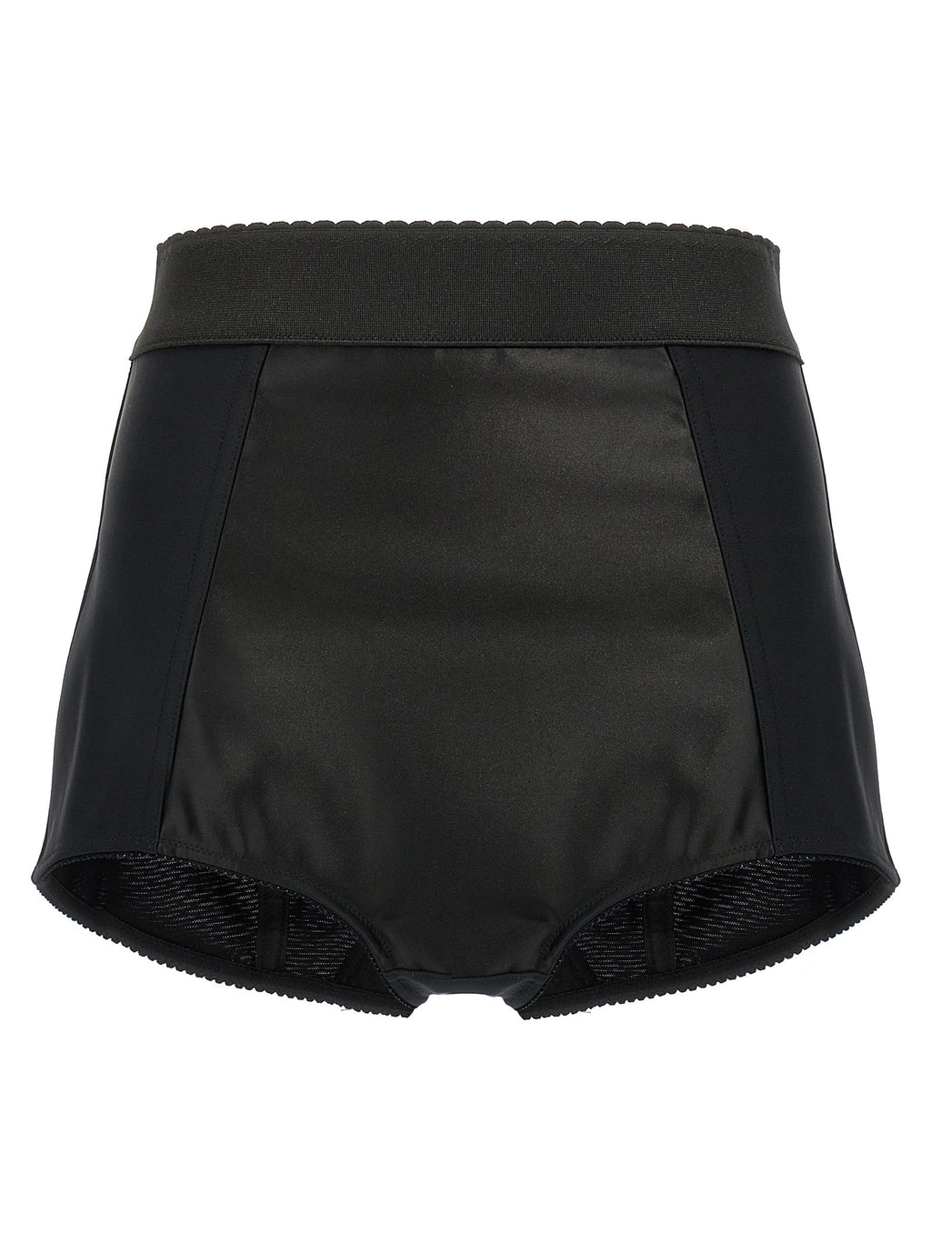 Dolce & Gabbana Black Polyamide Bermuda Shorts