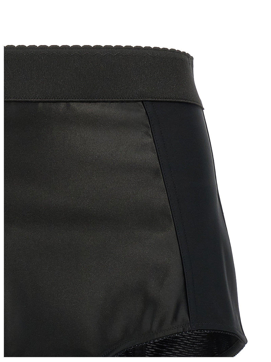 Dolce & Gabbana Black Polyamide Bermuda Shorts Dolce & Gabbana