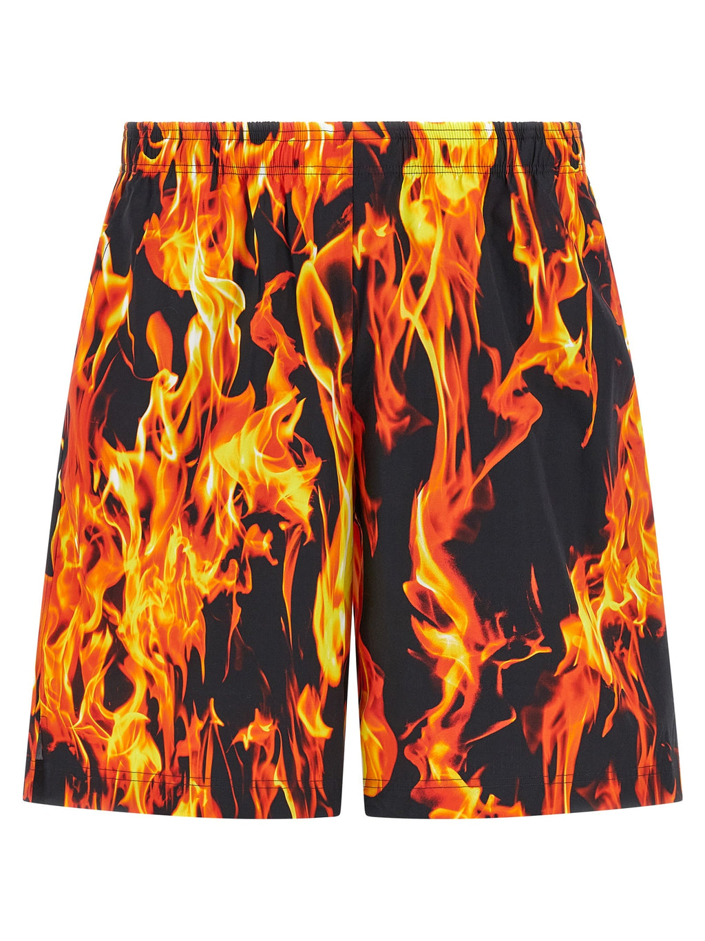Vetements Multicolor Cotton Bermuda Shorts