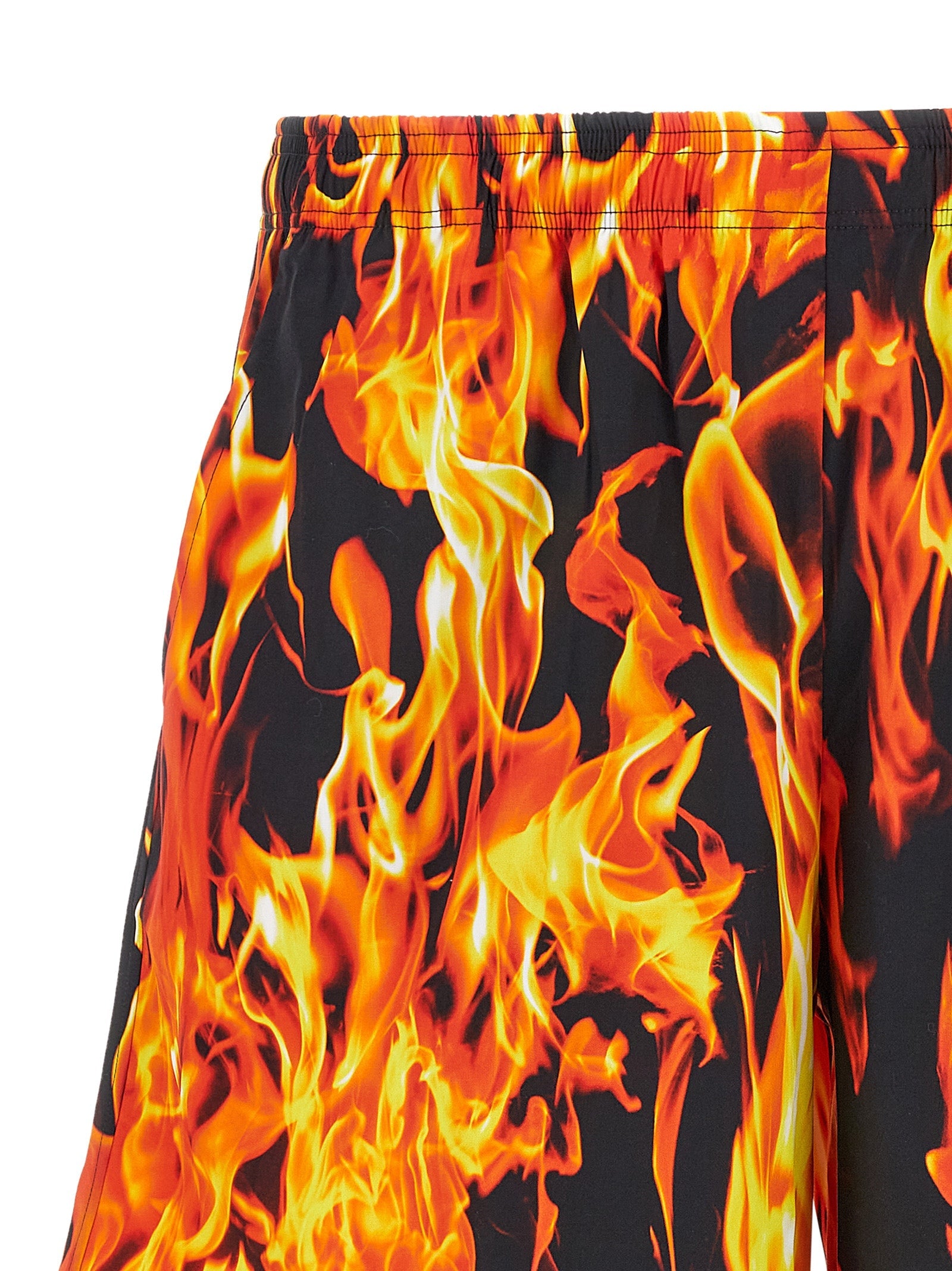 Vetements Multicolor Cotton Bermuda Shorts