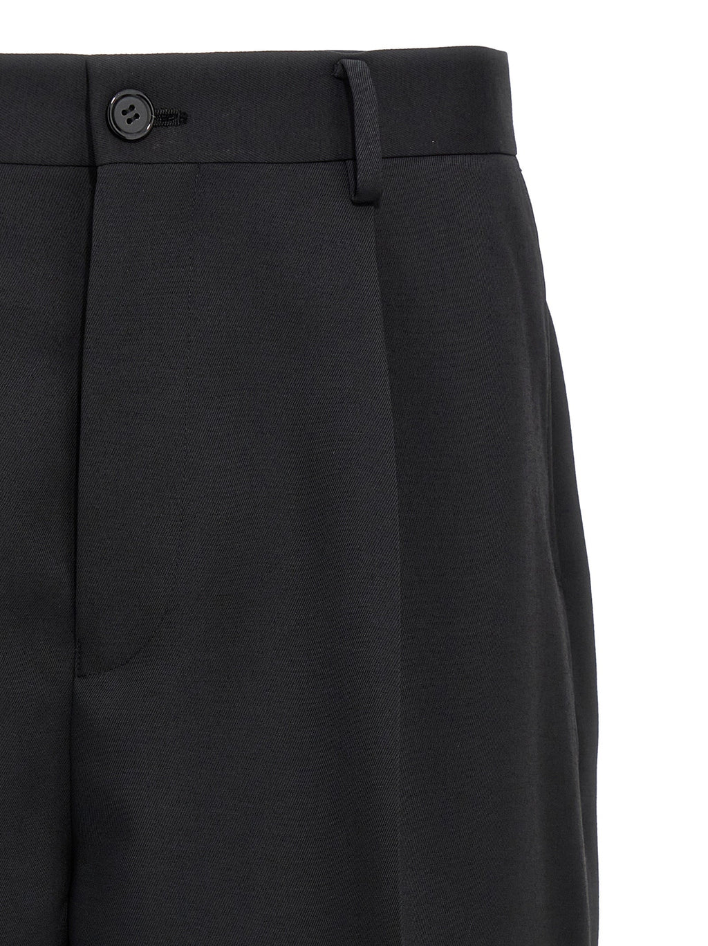 Undercover Black Polyester Bermuda Shorts