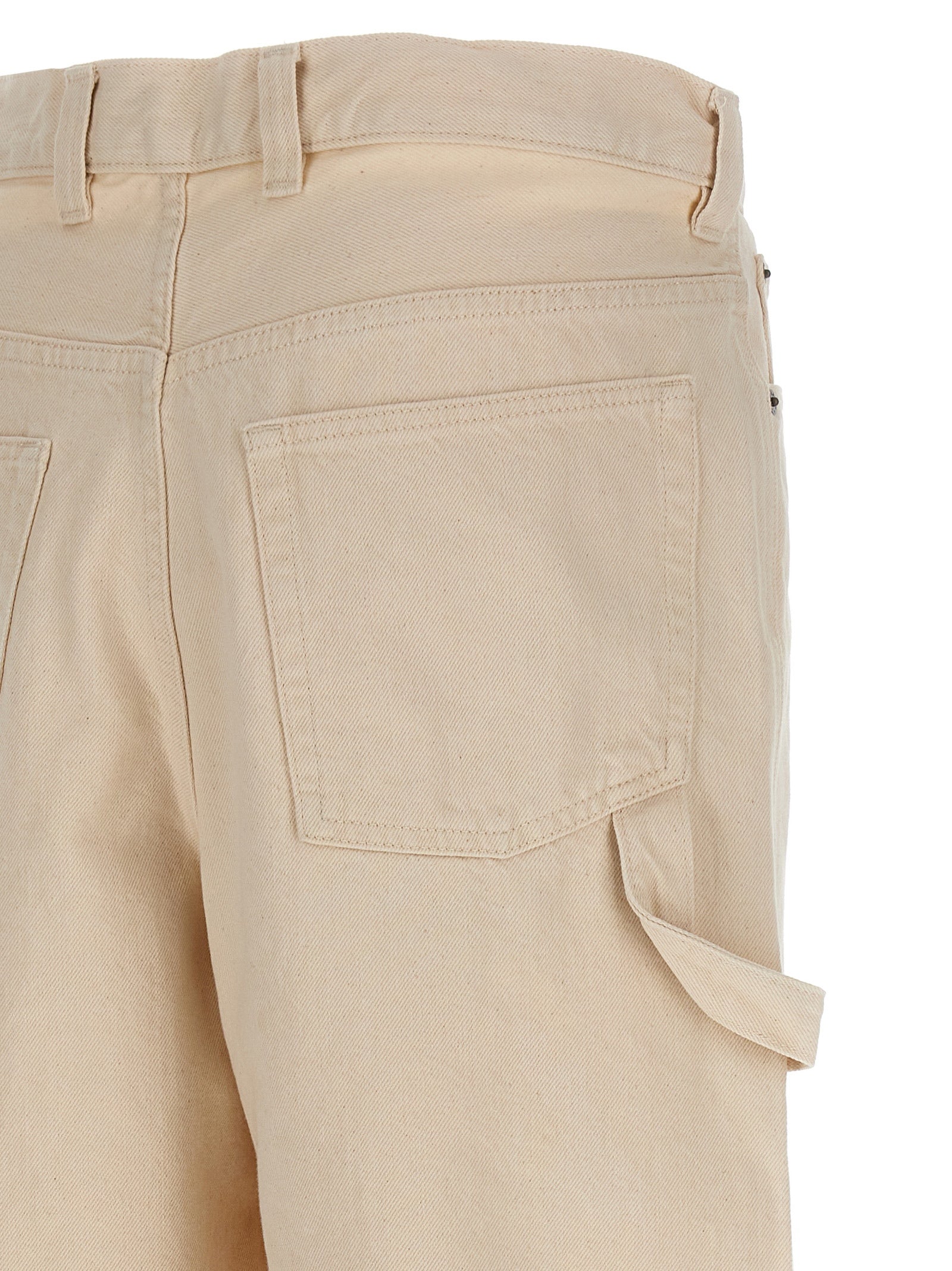 A.P.C. Beige Cotton Bermuda Shorts