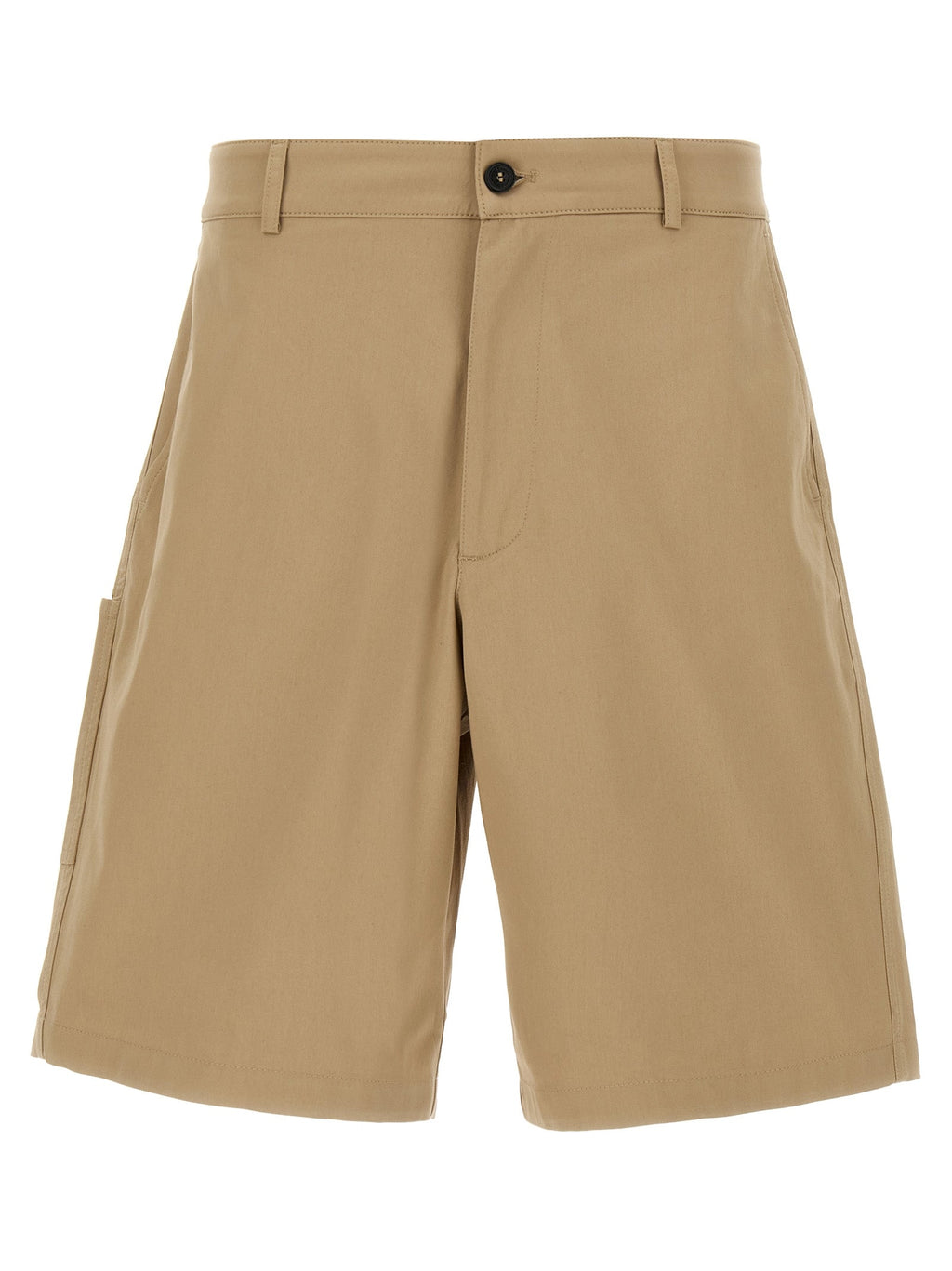 Department 5 Beige Cotton Bermuda Shorts