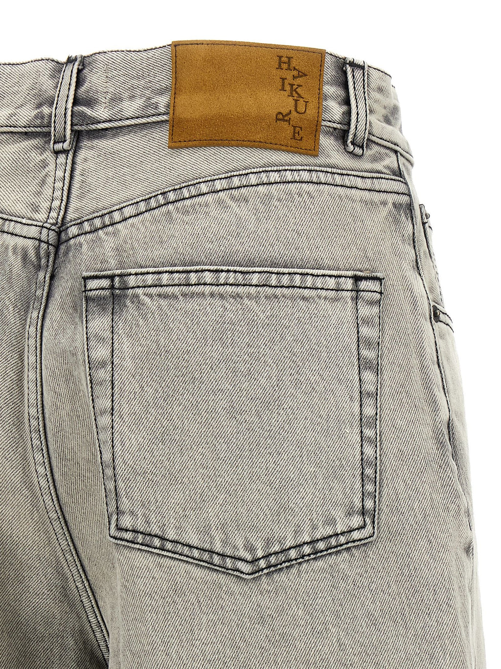 Haikure White Cotton Bermuda Shorts Haikure