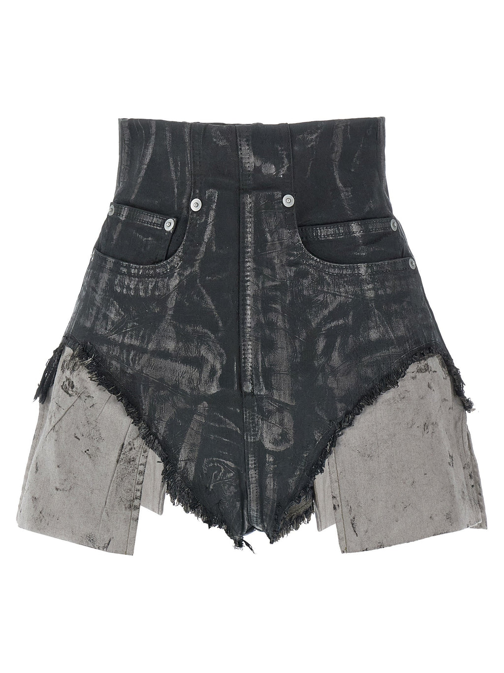 DRKSHDW Brown Cotton Bermuda Shorts
