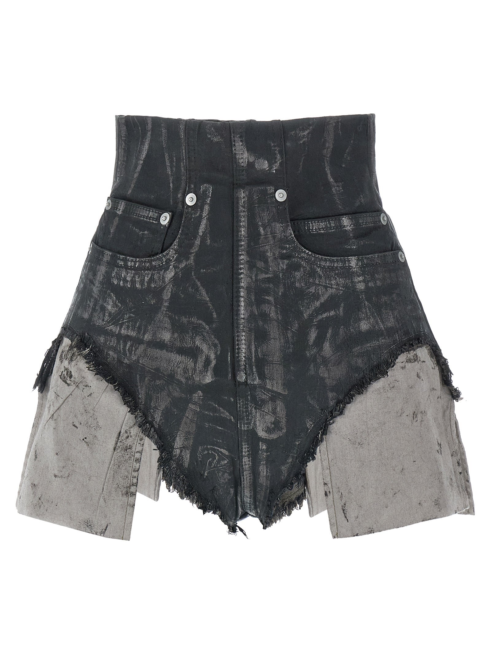 DRKSHDW Brown Cotton Bermuda Shorts